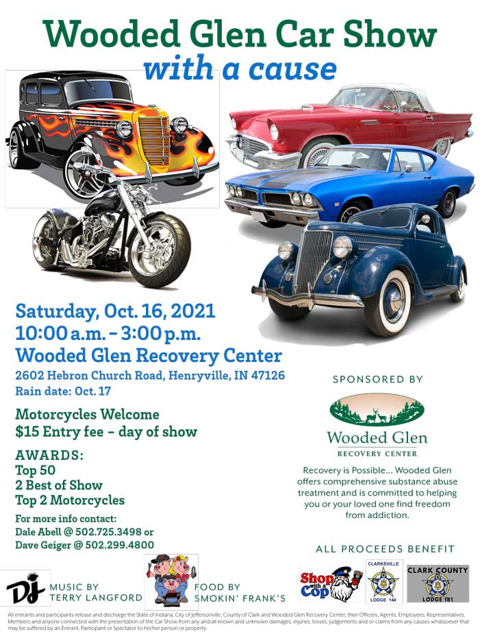 UWooded Glen Car Show With a Cause Event - October 16, 2021